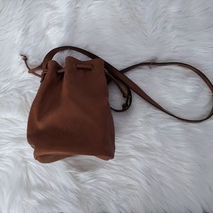Mossimo cognac bucket bag